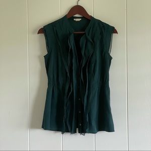 CONVERSE Jewel-tone silky blouse